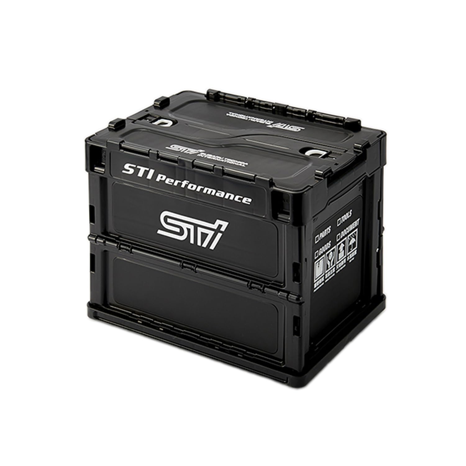 

SUBARU Оригинальный складной контейнер STI STSG17100150, Маленький, Черный, чёрный