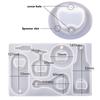 Kit matrițe pentru deschizător de sticle Deschizător de bere Forme din silicon Artizanat DIY Fabricarea cheii pentru bere