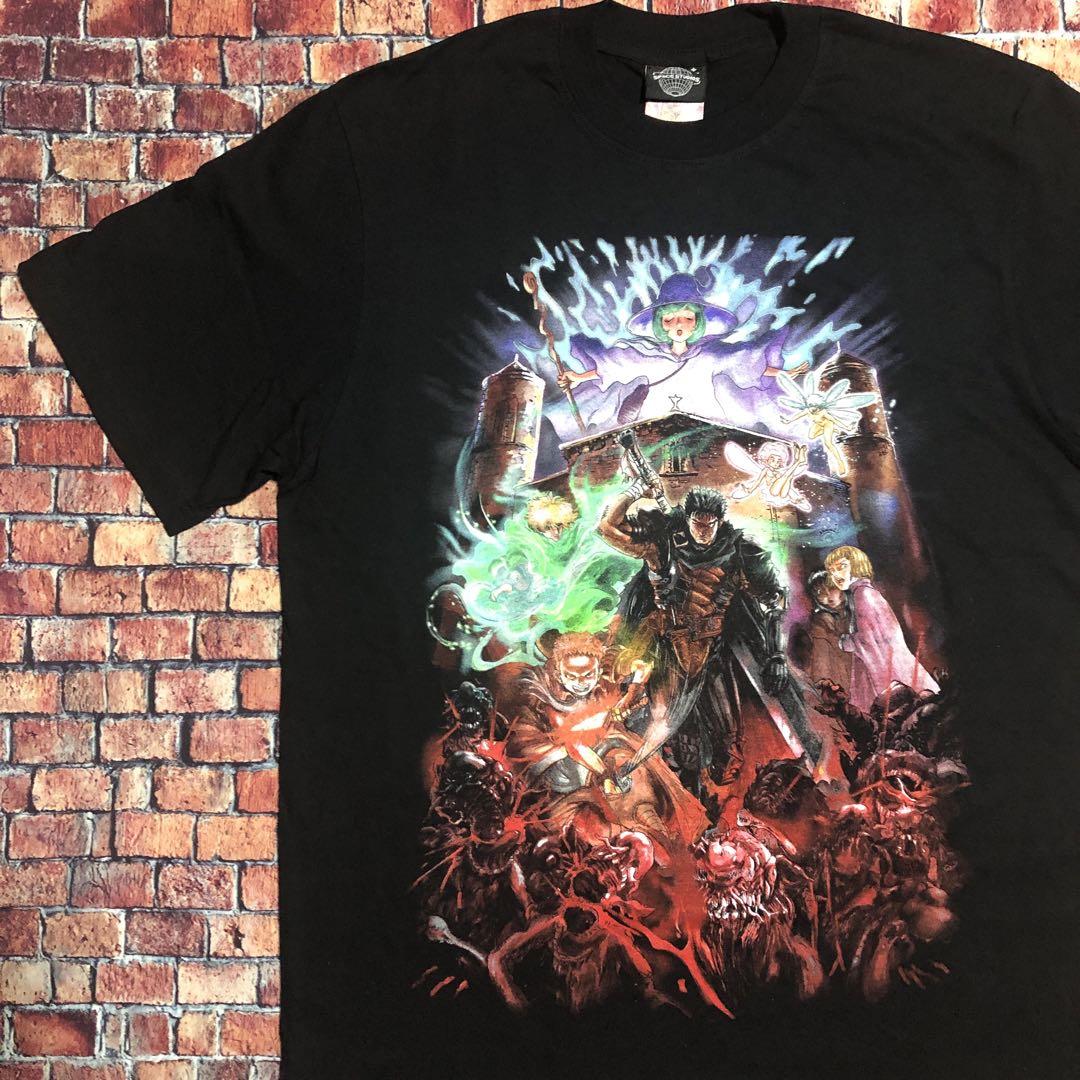 

[USED] Berserk T-shirt anime Guts Schierke Casca manga Heisei vintage clothing