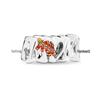 Pan Jia S925 Zodiac Cartoon Pendants: White Copper Beads for DIY Bracelets & Light Luxury Necklaces