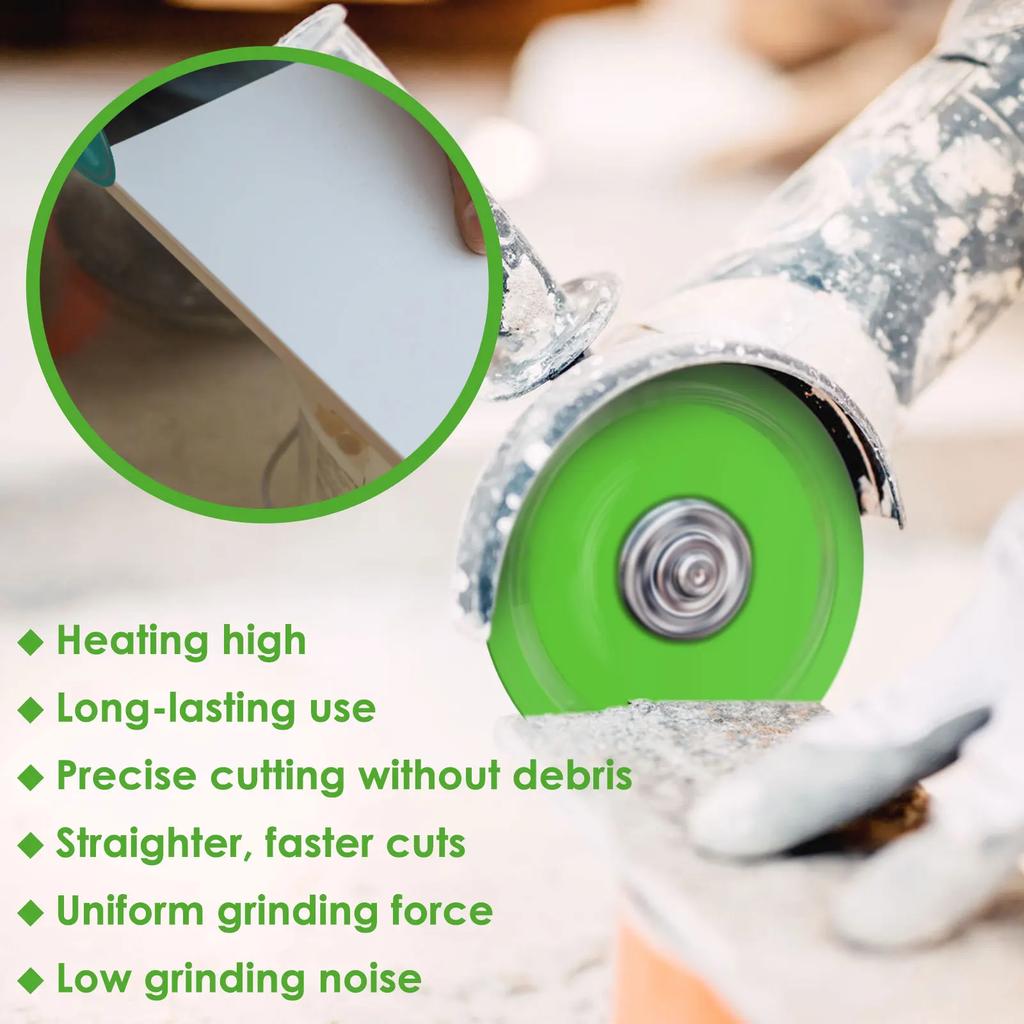 5 Stück Glasschneidscheibe für Winkelschleifer Diamant Glasschneidsägeblatt Keramikschneidscheibe Nass-/Trockengebrauch Glasschneidscheibe