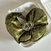 Creative Velvet Duckbill Clip Cute Necklace Hair Accessories Christmas Eve Hair Claw  Girls