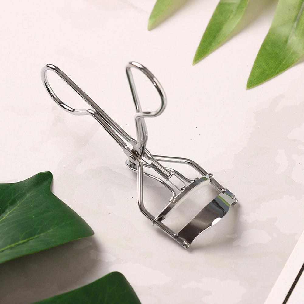Stainless Steel Curling Eyelash Curler Women Eyelash Extension Tools Eyes Makeup Eyelashes Cosmetic Makeup Tools Black Silver