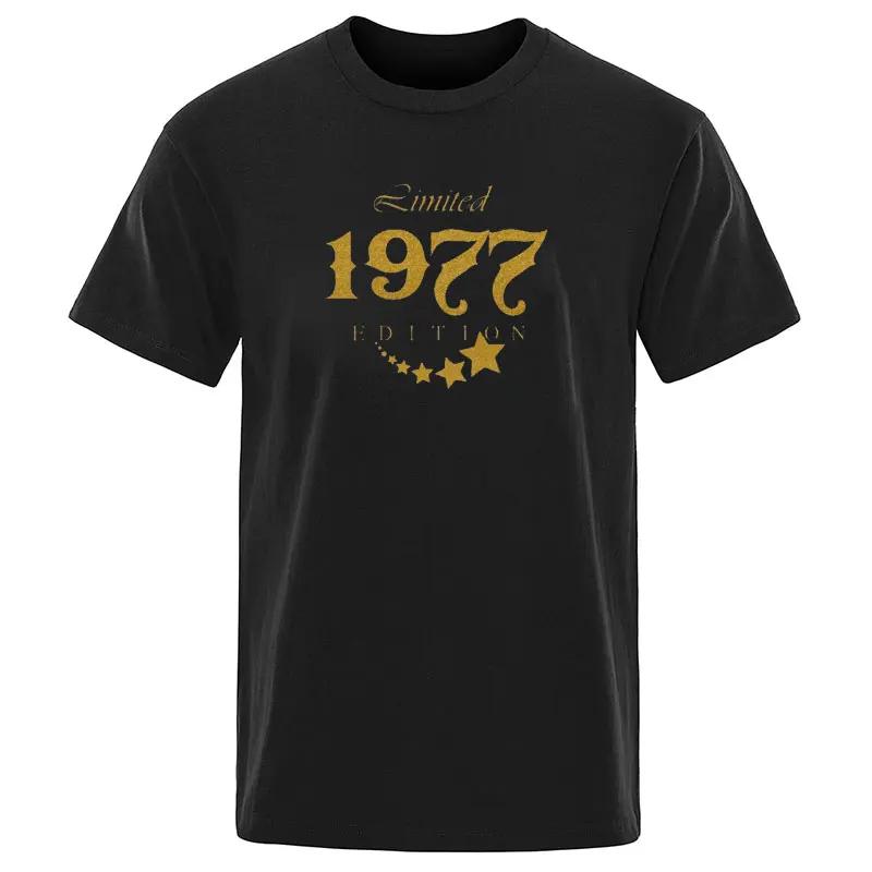 May 25 1977 Birth Gift T-shirt Men's Harajuku Top Fashion Classic Unique Vintage Brand T-shirt Vintage Streetwear Birthday Gift
