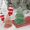 Christmas Tree Silicone Mold Flexible Non-Stick Mold Holiday-themed Resin Mold for Candles Chocolate Jelly Soap Making
