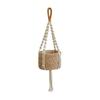 Multipurpose Woven Tassels Hanging Net Nordic Cotton Rope Macrames Plant Hanger for Flower Pot Holder and Home Wall Decors