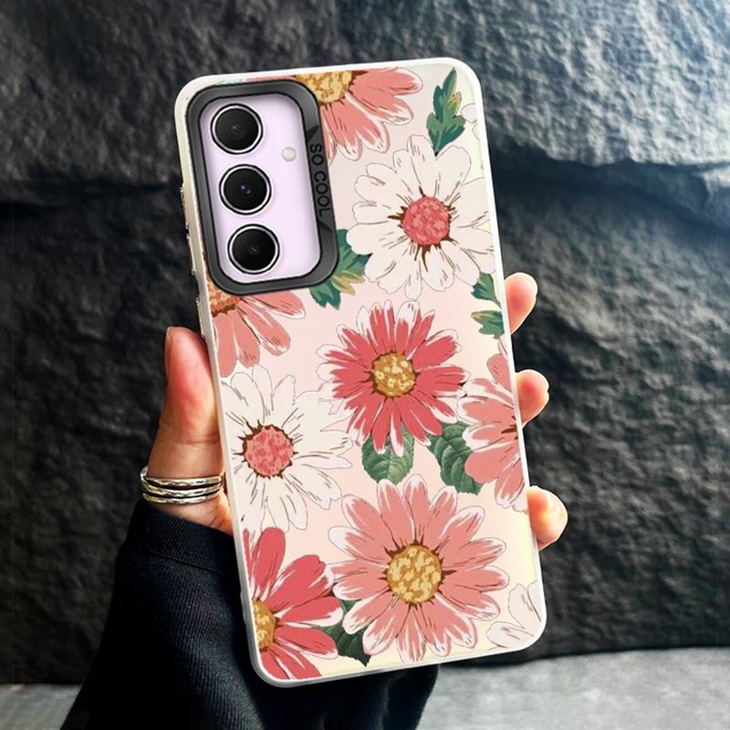 Phone Case For Samsung S24 Ultra S23 Plus S22 S21 S20 FE A55 A54 A53 A35 A34 A32 A25 A24 A15 A14 A13 5G Shockproof Bumper Gradient Aurora Cover