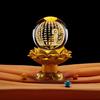 Jackfruit Heart Sutra 3D Crystal Ball Night Light - Creative Gift for Birthday or Qixi Festival