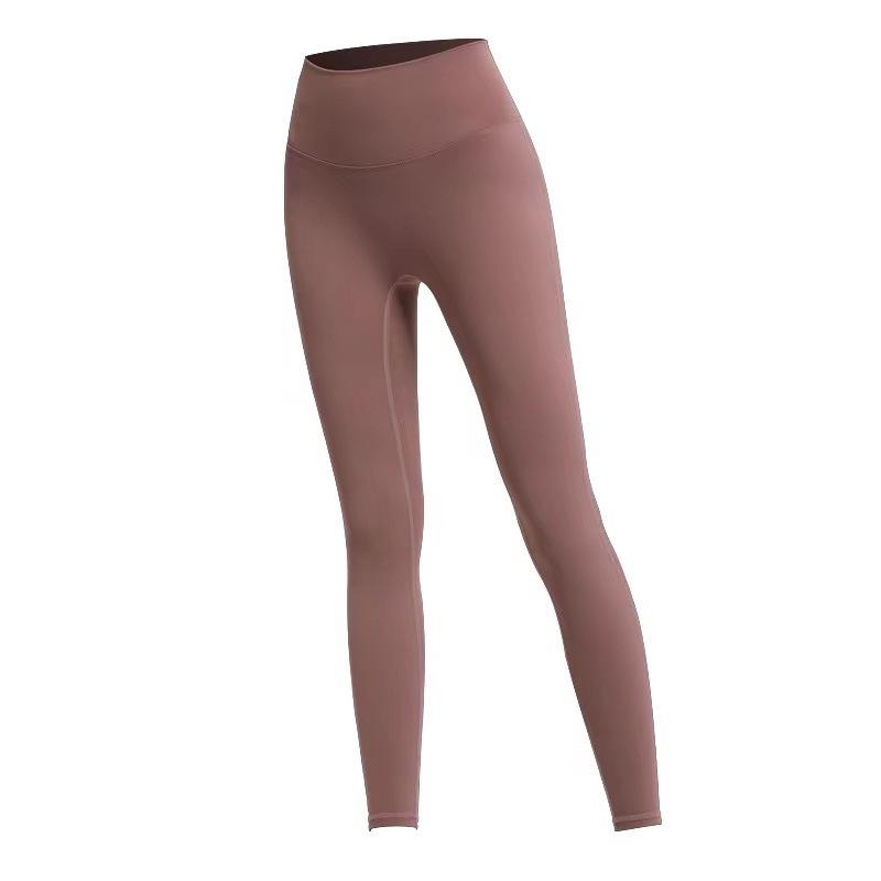 

High-Waisted Quick-Dry Butt-Lifting Yoga Pants – Nude Feel Sport Tights for Women Medium