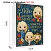 2D Flat Acrylic Mini Dolly Advent Calendar Queen of Music Cute Parton Ornaments Countdown Calendar Backpack Pendents Christmas Decorations 2025