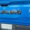 For Dodge Ram 2023-2024 ABS Front Rear Steering Wheel Emblem Black Carbon Fiber Pattern Modified Patch Decorative Frame