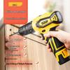 Deli 12V Cordless Lithium-Ion Impact Drill CN Plug (adapter Included)
