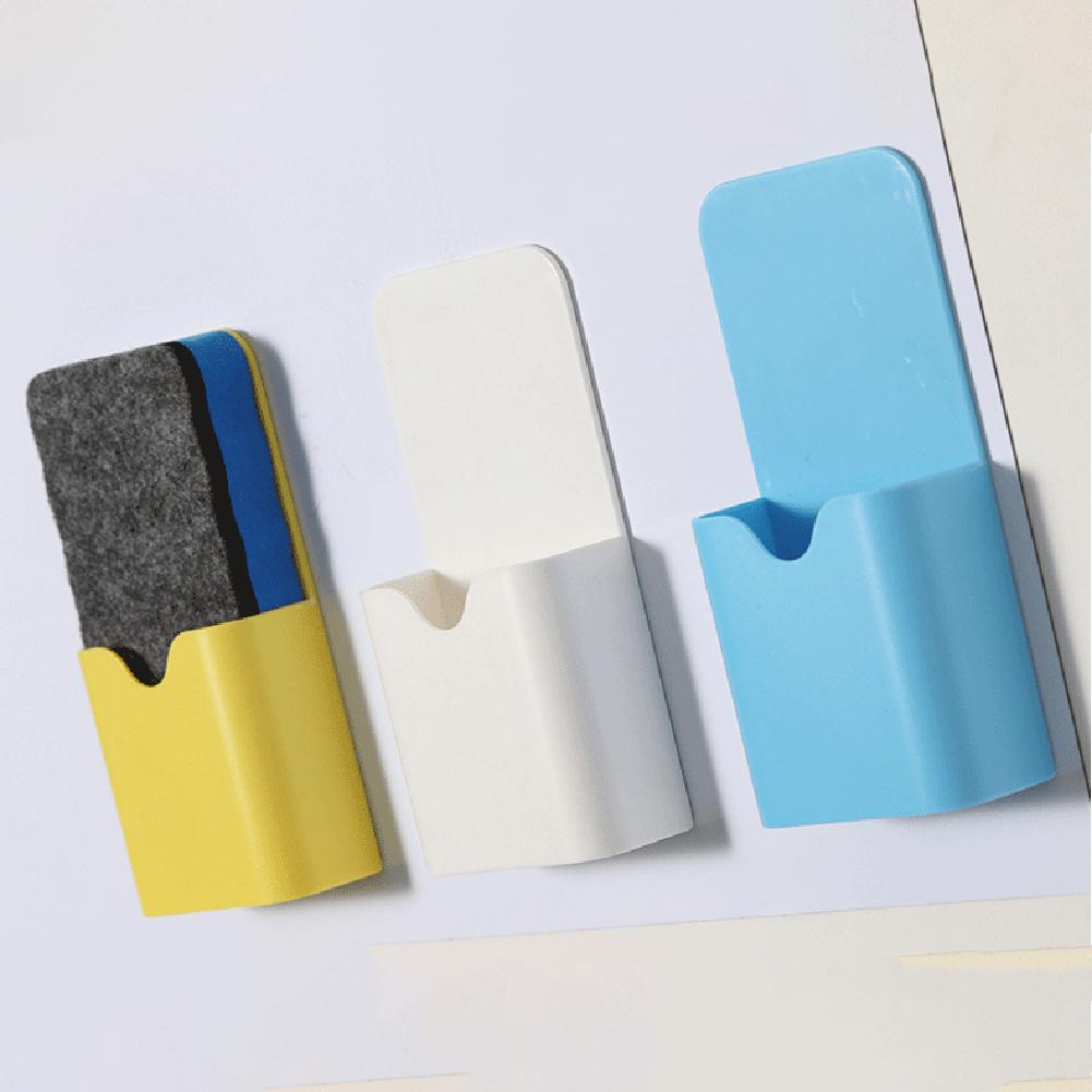 1PC Plastic Magnetic Pen Holder Pencil Cup Marker Storage Box For Refrigerator Whiteboard Locker Home Office Supplies