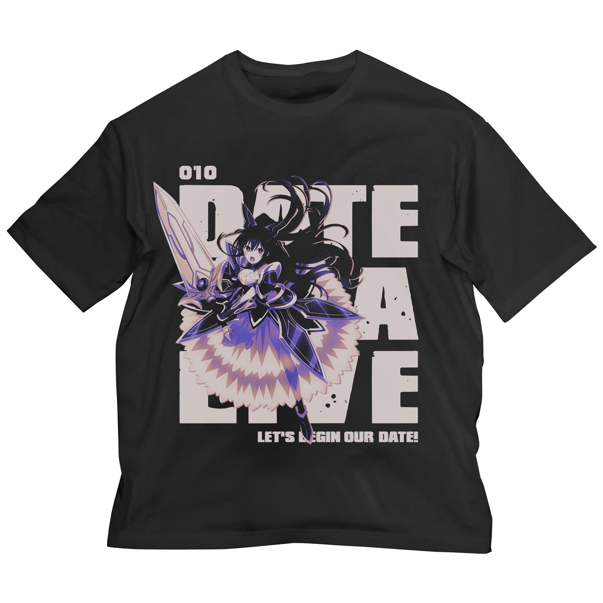

Футболка Cospa Date A Live IV Tohka Yatogami Big Silhouette, ЧЕРНАЯ, размер L, хлопковая