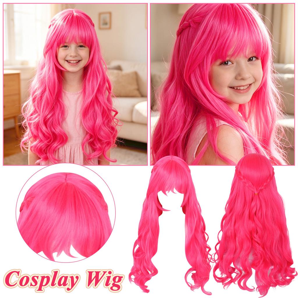 Women's Costume Wig for Cosplay, Halloween and Themed Parties