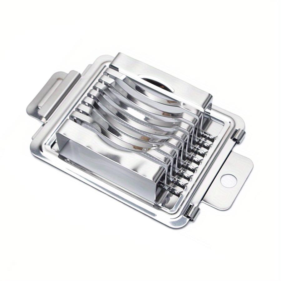1PC egg cutter Multi-functional kitchen household stainless steel fancy egg slicer Pine egg lunch meat fruit vegetable slicer