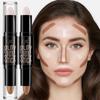 Dual-Head Concealer and Contouring Stick with Highlighter and Shade for Nose Contouring and V-Face Makeup