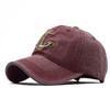 Pirate Anchor Embroidery Washed Retro Baseball Cap Ladies Retro Casual Cap Men'S Outdoor Sunscreen Visor