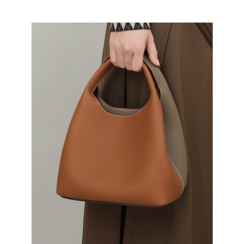 

Bucket bag new women s bag autumn and winter leather handbag vegetable basket bag large capacity shoulder bag