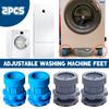 2PCS - And Noise-reducing Washing Machine Heightening Foot Pad Support