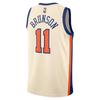 Nike NBA Swingman Jalen Brunson New York Knicks 2025-26 City Edition 11 Color Block Crew Neck Sleeveless Quick-Dry Basketball Jersey HM5989-123