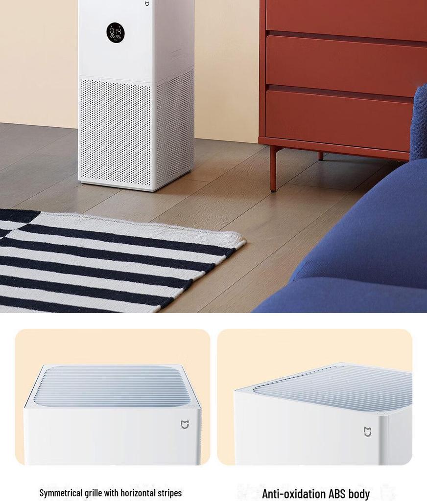 Čistička vzduchu Xiaomi Mijia 4 Lite do ložnice – odstraňuje kouř, formaldehyd a zákal