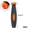 10 Pcs Rubber Files Handles Files Supplies 2Inch 4mm Hole Diameter Rubber File Handle Quickly Installed Handle