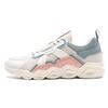 Running Collection Sports Slip Resistant Abrasion Resistant Low Top Running Shoes Women's White Pink Cyan 122025529R-1
