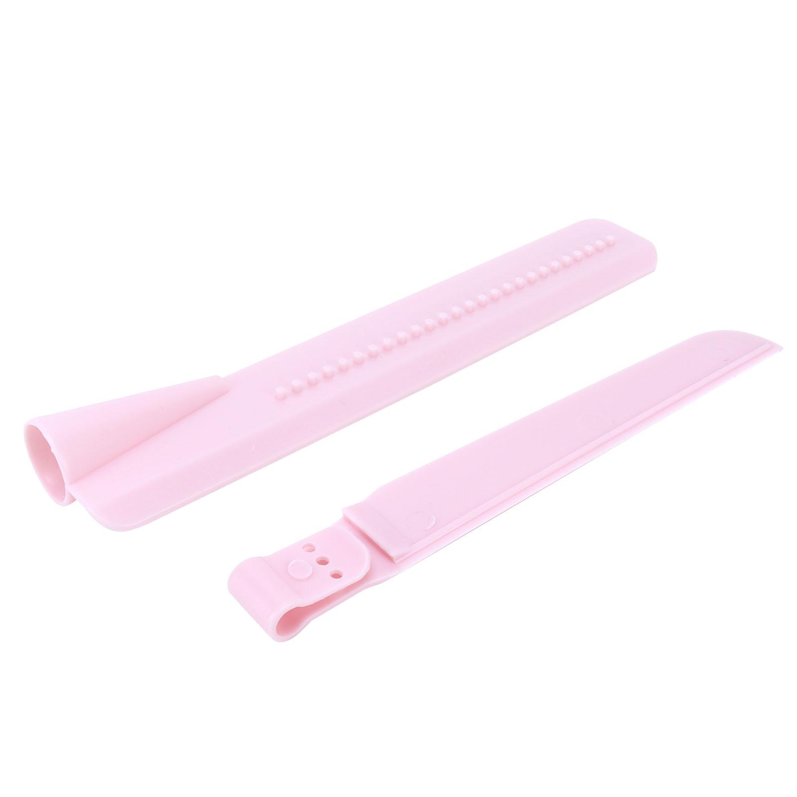 

Набор из 2 шт. Скребок для крема с регулируемой высотой Маленький инструмент для разглаживания торта для кухни, дома, пекарниРозовый