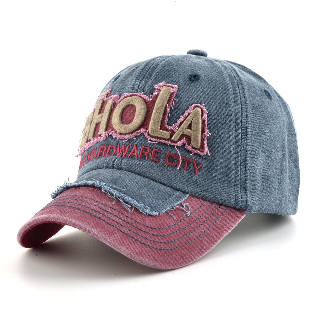 Unisex Vintage Baseball Cap Men Women Spring Summer Sun Visor Cap Embroidery Letter Snapback Hip Hop Trucker Cap Outdoor Dad Hat