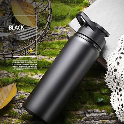 700ml Stainless Steel Water Bottle for Sports Travel Portable Leakproof Drinking Bottles Kettle Drinkware Gradient Frosted Cups