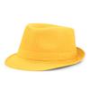Letni Jednolity Jasny Kolor Kapelusz Przeciwsłoneczny Brytyjski Kapelusz Jazzowy Cylinder Męski Cylinder Zimowy Kapelusz Jazzowy Ciepły dla Osób w Średnim i Starszym Wieku Kapelusz Fedora