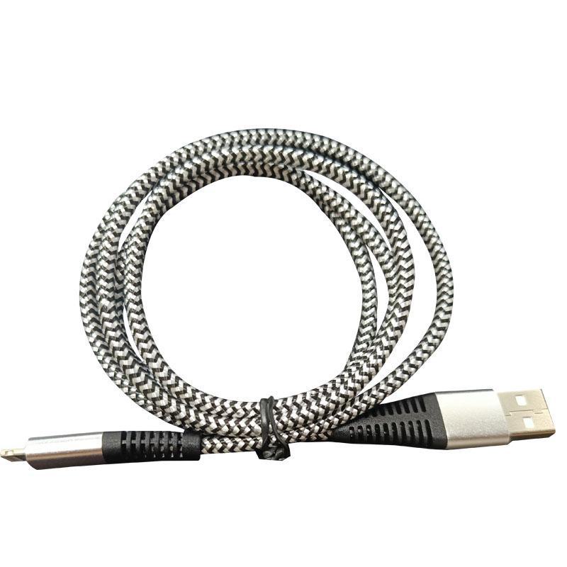 Apple iPhone Tiger Pattern Braided Fast Charging Cable
