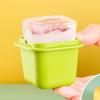 Sommer Mini Eiswürfelform Wiederverwendbare Einzelne Quadratische Eisblockformen Küche DIY Eis Eis am Stiel Gelee Pudding Getränkeform Maker Werkzeuge