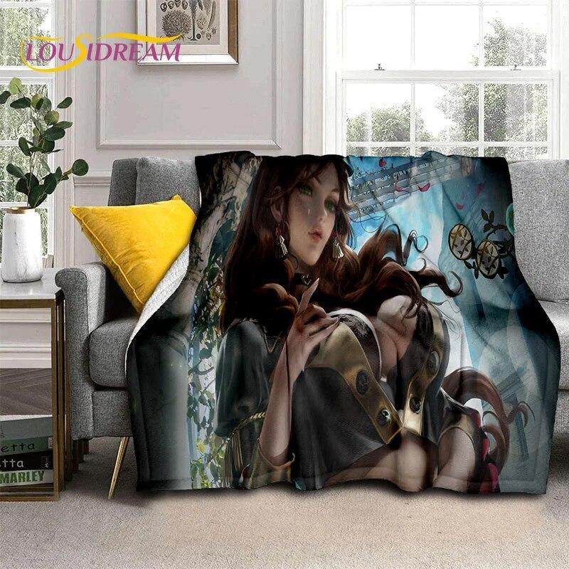 Anime-Spielfigur, sexy Spitze, Mädchen, niedliche Cartoon-Decke, weiche Überwurfdecke für Zuhause, Schlafzimmer, Bett, Sofa, Picknick, Decke, Kinder