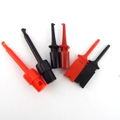 3 Size Test Hook Clip Round Flat Electronic Testing for Crocodile Clip Electric Connection