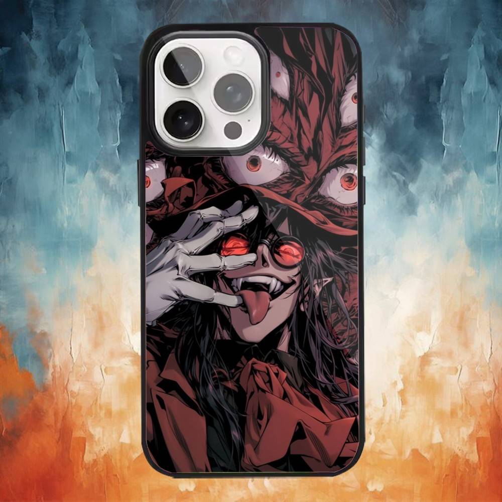 Anime H-Hellsing Alucard Phone Case For iPhone 17,16,15,14,13,12,Plus,Pro,Max for Magsafe Magnetic Wireless Charging