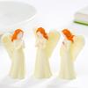 3 Pcs Mini Guardian Angel Figurines Small Resin Angel Statues Little