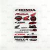 FOR HONDA CBR1000RR-R Reflective motorcycle stickers, 3M safety warning at night in the dark scooter helmets RA4 lcnd9