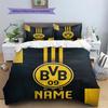 Custom Name BVB 09 Pattern Bedding Quilt Set  Home Decoration  Gift (1 * Duvet Cover + 2 * Pillowcase  Without Core)