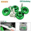 For KAWASAKI Motorcycle Chain Slider Washer CNC Machining Swing ARM Pad Buckle Flat Fork Gasket Screw Kit KX250F KX450F KXF 250