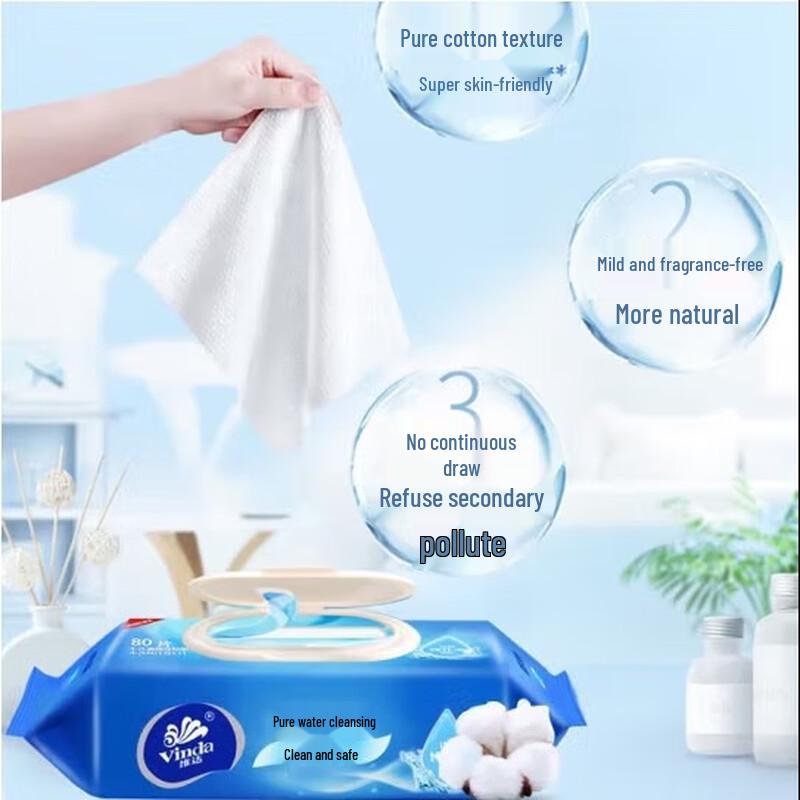 Vinda Pure Water Wet Wipes