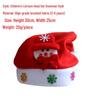 Children's Christmas Cartoon Hat with Stickers - Kids' Holiday Gift