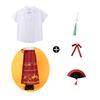 Children'S Chinese Style Performance Clothes, Primary School Students' Sports Meeting Boys And Girls' National Tide Horse Skirt, Hanfu Tang Clothing M