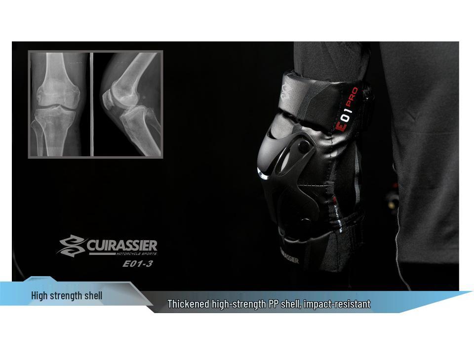 CUIRASSIER Motocyklowe Nakolanniki - Sprzęt Bezpieczeństwa Off-Road, Nowe w Magazynie
