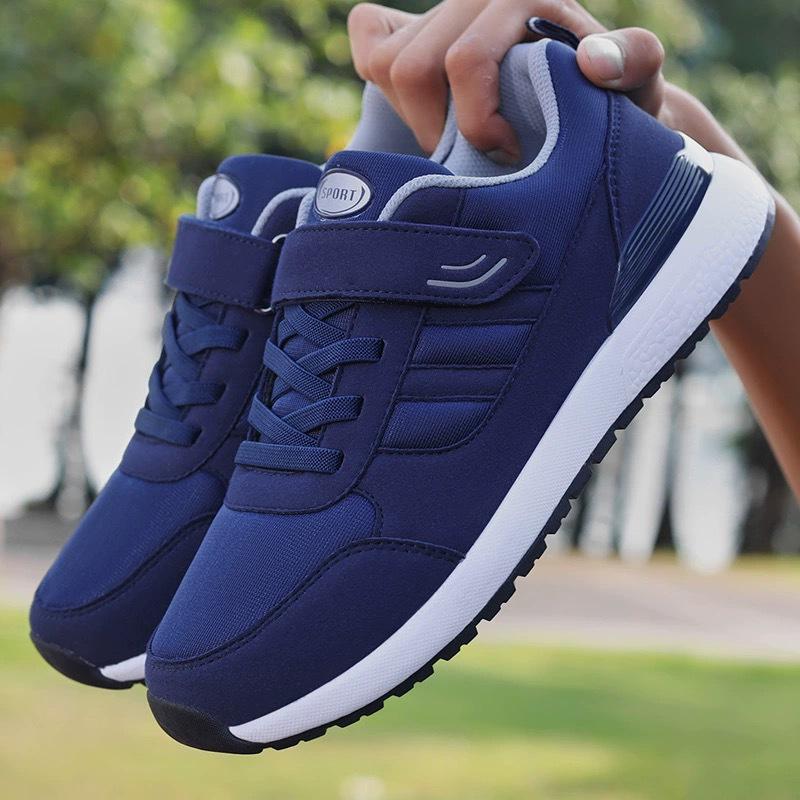 Soft Sole Non-Slip Walking Shoes for Men - Ideal for Spring & Autumn, Perfect for Middle-Aged & Elderly