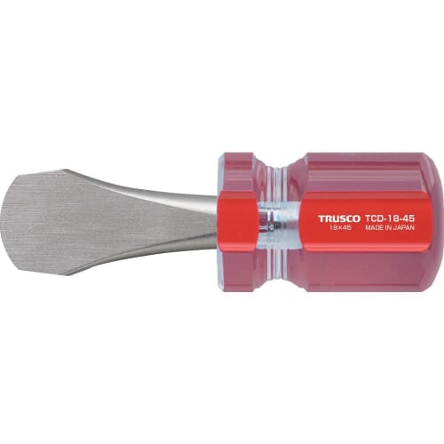 TRUSCO Coin Driver, Wide, 18 x 45mm, TCD-18-45