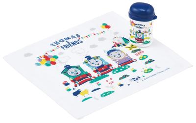 Ensemble de serviettes de patineur avec Thomas le train pour garçons (OA4-A) Boîtier, Japon, Moteur,