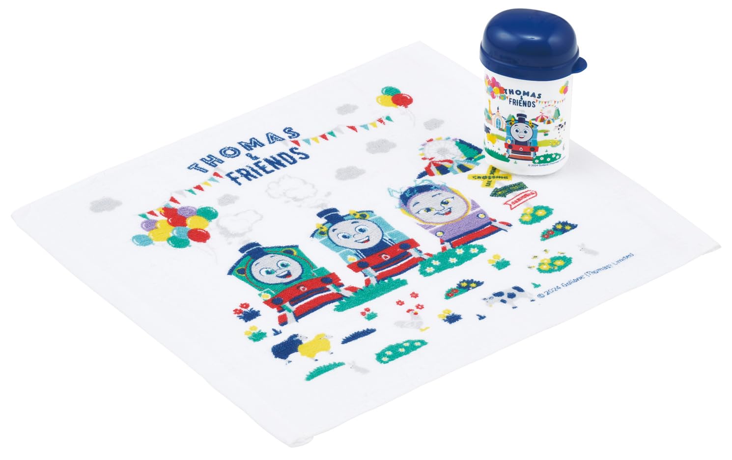 

Skater Towel Set with Made in Thomas the Tank Boys (OA4-A) Case, Japan, Engine,
