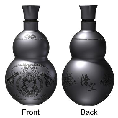 500ml Gourd Water Bottle Stainless Steel Wu Kong Water Kettle Leakproof Thermal Insulation Cup for Cold Hot Beverages